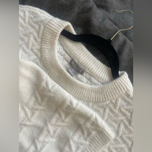 2 Sweaters for $25! One grey and one white!